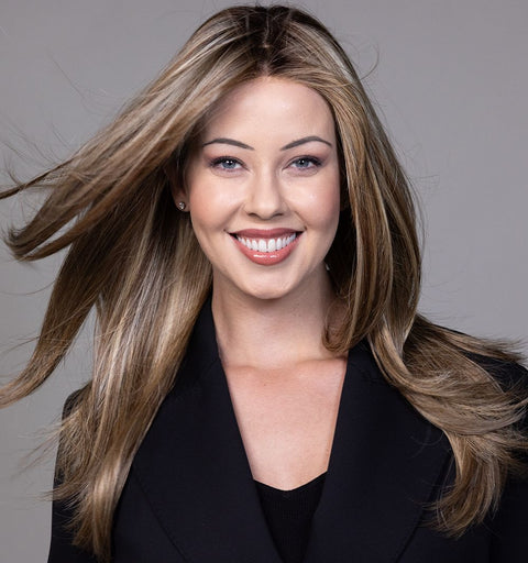 Gabrielle Mono/Hand - Tied Ext Lace Front Wig Belle Tress Lux SE Collection - Valentine Wigs