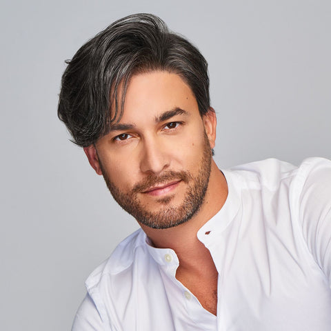 Gallant Mono/Hand-Tied Lace Front Men's Wig By HIM - Valentine Wigs