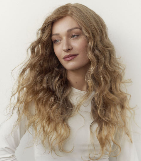 Georgia Remy Human Hair Mono/Hand - Tied Lace Front Wig NJ Creation Paris - Valentine Wigs