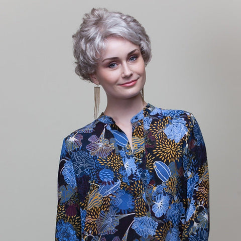 Grace Petite Mono/Hand - Tied Lace Front Wig Feather Premier Collection by Dimples - Valentine Wigs