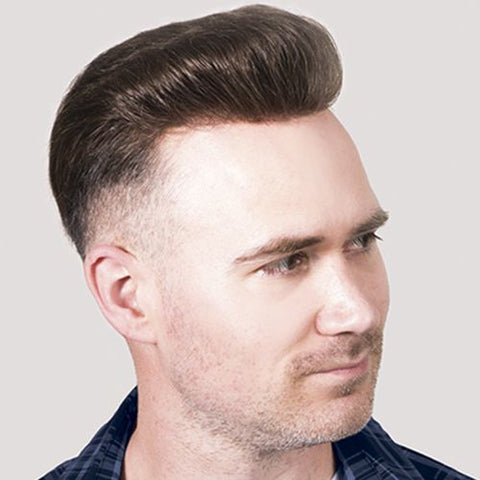 Hairline Human Hair Toupee From Hair World - Valentine Wigs