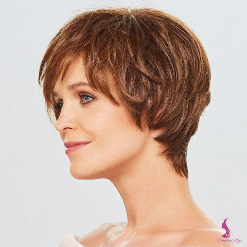 High End Duo Clic Small Hand - Tied Ext Lace Front Wig by Gisela Mayer Duo Fiber - Valentine Wigs