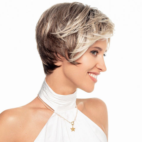 High End Hip Clic Wig Mono/Hand - Tied Lace Front Gisela Mayer Style Book Collection - Valentine Wigs