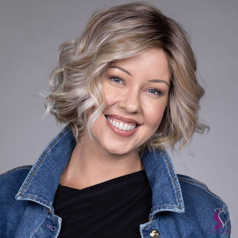 Houston Double Mono/Hand - Tied Ext Lace Front Wig Belle Tress Icons Collection - Valentine Wigs