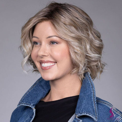 Houston Double Mono/Hand - Tied Ext Lace Front Wig Belle Tress Icons Collection - Valentine Wigs