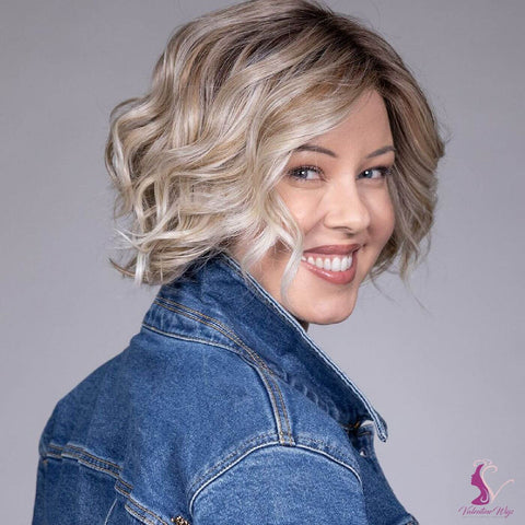 Houston Double Mono/Hand - Tied Ext Lace Front Wig Belle Tress Icons Collection - Valentine Wigs