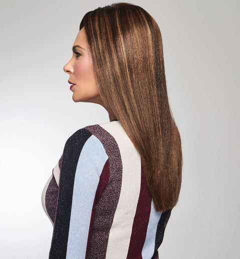 Indulgence Human Hair Mono Topper by Raquel Welch - Valentine Wigs