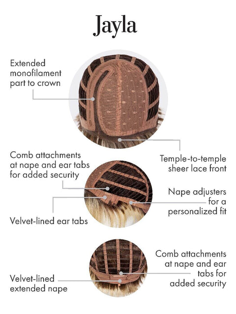 Jayla Part Mono Ext Lace Front Wig From Kim Kimble - Valentine Wigs