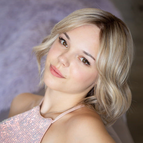 Jennifer Ultra Petite Mono/Hand - Tied Lace Front Wig Petite Wig Company - Valentine Wigs