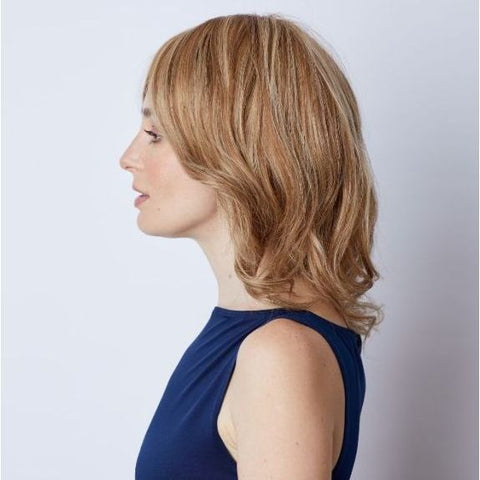 Jet Petite 100% Human Hair Ladies Wig from the Gem Collection - Valentine Wigs