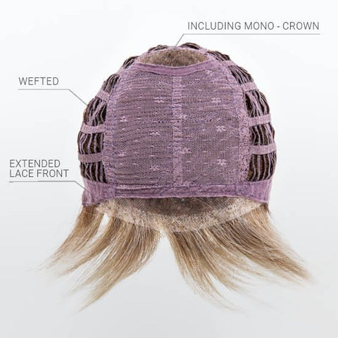 Jolly II Mono Crown Ext Lace Front Wig Ellen Wille Hairpower Collection - Valentine Wigs