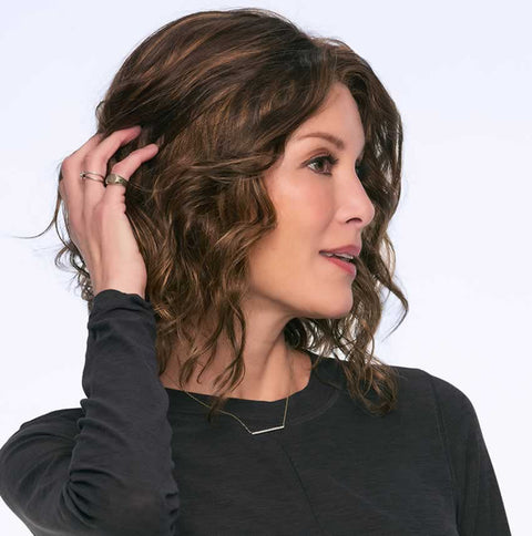 Julianne Lite Mono/ Hand-Tied Lace Front Wig Smartlace Lite By Jon Renau - Valentine Wigs