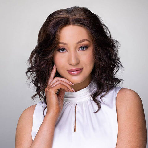 Julianne Lite Petite Mono/ Hand-Tied Lace Front Wig Smartlace Lite By Jon Renau - Valentine Wigs