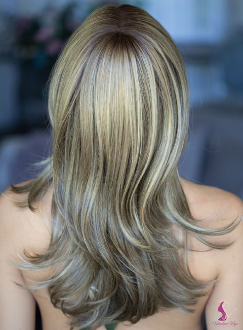 Kellie Petite Mono/Hand - Tied Lace Front Wig Petite Wig Company - Valentine Wigs