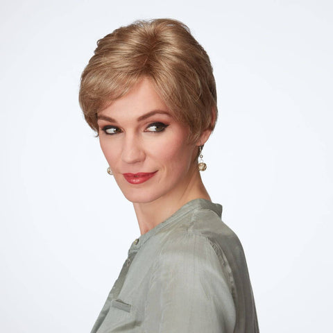 Kim Deluxe Petite Mono Part Lace Front Wig by Natural Image - Valentine Wigs