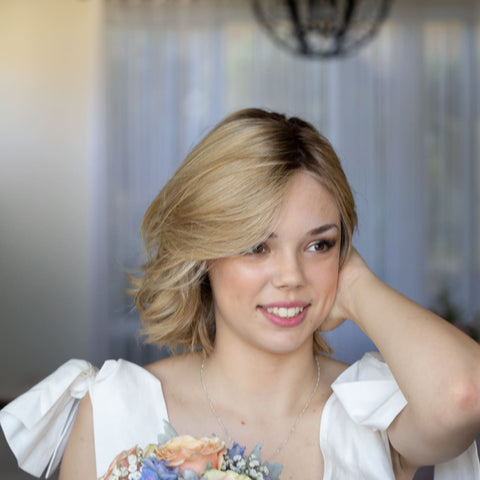 Kylie Ultra Petite Mono/Hand-Tied Lace Front Wig Petite Wig Company - Valentine Wigs