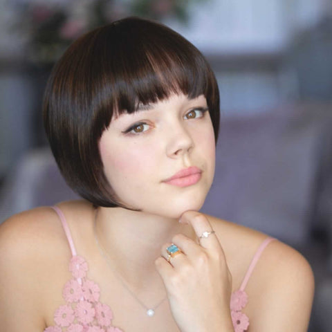 Lisa Petite Mono/Hand - Tied Lace Front Wig Petite Wig Company - Valentine Wigs