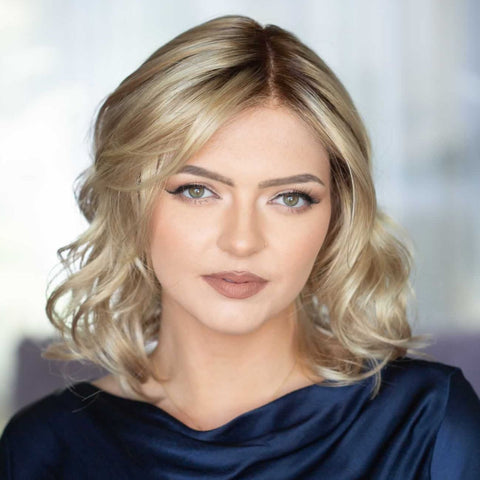 Matilda Petite Mono/Hand - Tied Lace Front Wig Petite Wig Company - Valentine Wigs