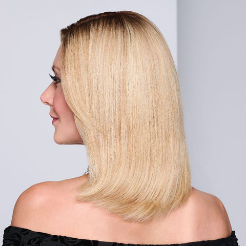 Midnight In Paris Mono Top Ext Lace Front Human Hair Wig by Raquel Welch Wigs - Valentine Wigs