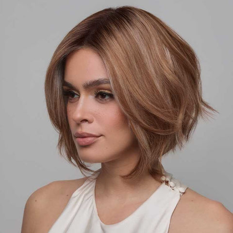 Mira Mono/Hand - Tied Ext Lace Front Wig By Amore Rene of Paris - Valentine Wigs