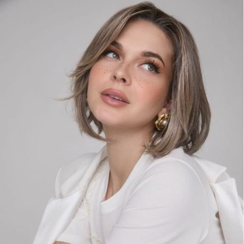 Mira Mono/Hand - Tied Ext Lace Front Wig By Amore Rene of Paris - Valentine Wigs