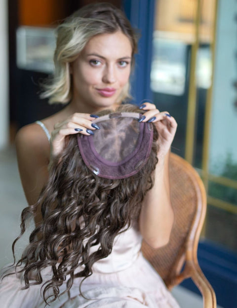 Missy Beach Curl 14" Topper From Petite Wig Company - Valentine Wigs