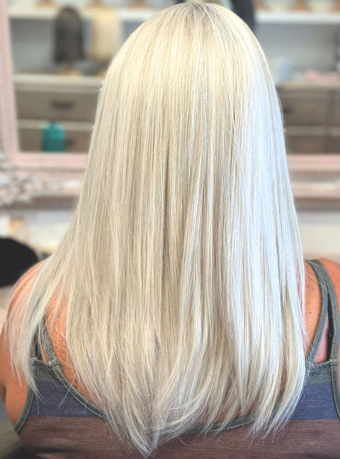 Missy Natural Topper 18" From Petite Wig Company - Valentine Wigs