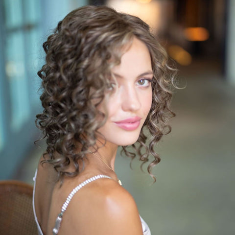 Missy Spiral Curl Topper 12" From Petite Wig Company - Valentine Wigs