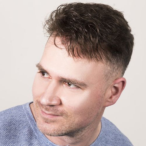MTS Human Hair Toupee From Hair World - Valentine Wigs