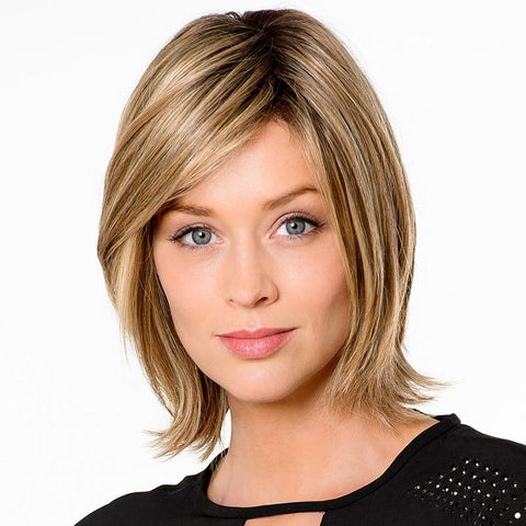 Musetta Large RH Human Hair Mono/Hand - Tied Lace Front Wig By Belle Madame - Valentine Wigs