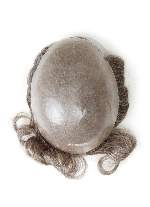 New Producer Human Hair Fixed Foils Toupee by Gisela Mayer Menline - Valentine Wigs