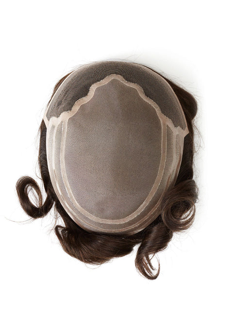 New Universal Lace Human Hair Toupee by Gisela Mayer Menline - Valentine Wigs