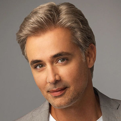 Office Cut Mono Top Lace Front Mens Wig by Gisela Mayer Menline - Valentine Wigs