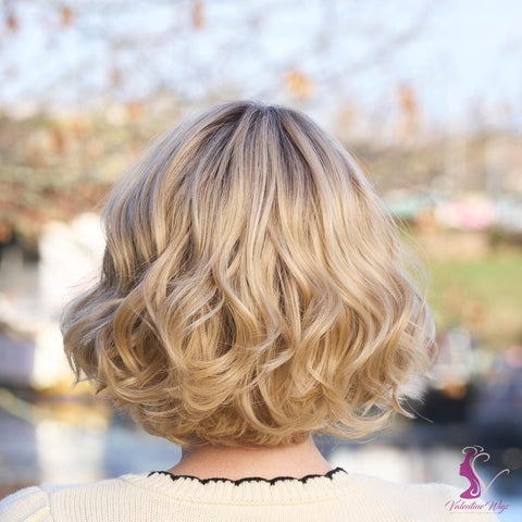 On A Whim Petite Mono Crown Wig by Natural Image - Valentine Wigs