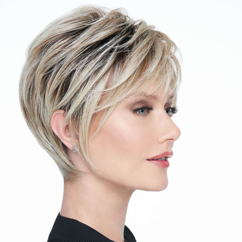 On Your Game Part Mono Lace Front Wig by Raquel Welch Wigs Surplus Stock Clearance Sale - Non Returnable - Valentine Wigs