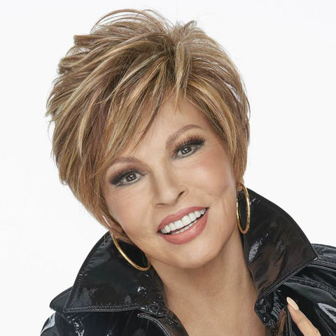 On Your Game Part Mono Lace Front Wig by Raquel Welch Wigs Surplus Stock Clearance Sale - Non Returnable - Valentine Wigs