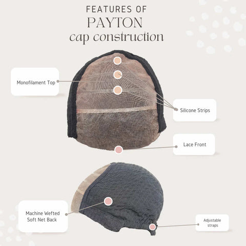 Payton Human Hair Mono Lace Front Wig Orchid Collection Rene of Paris - Valentine Wigs