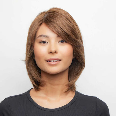 Payton Human Hair Mono Lace Front Wig Orchid Collection Rene of Paris - Valentine Wigs