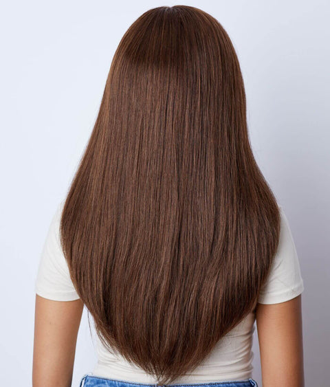 Pearl Petite/Average 100% Human Hair Monofilament Ladies Wig from the Gem Collection - Valentine Wigs