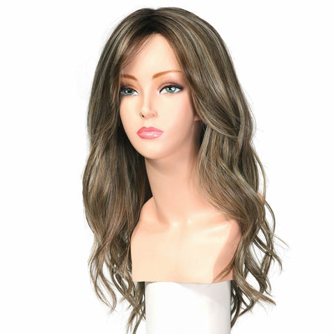 Peerless 22 Lace Front Centre Mono Wig Belle Tress Café Collection - Valentine Wigs