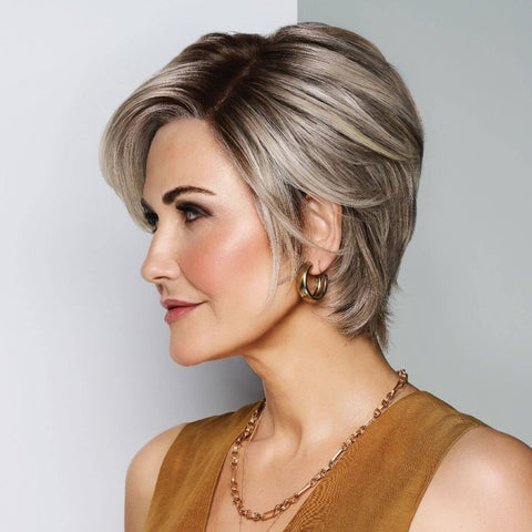 Posh Premiere Mono/Hand - Tied Ext Lace Front Wig Raquel Welch FeatherLite Collection - Valentine Wigs