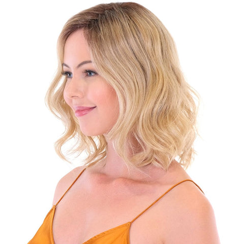 Premium Wavy 14 Topper Belle Tress Café Collection - Valentine Wigs