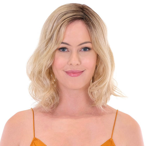 Premium Wavy 14 Topper Belle Tress Café Collection - Valentine Wigs