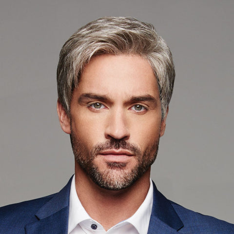 Reserved Mono Crown Lace Front Men's Wig By HIM - Valentine Wigs