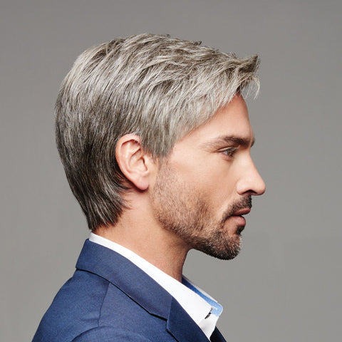 Reserved Mono Crown Lace Front Men's Wig By HIM - Valentine Wigs