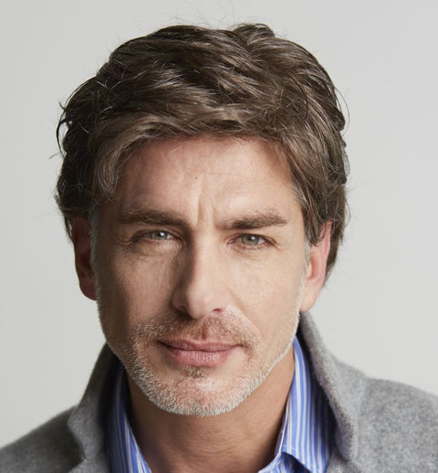 Roger Monofilament Lace Front Handknotted Mens Wig by Gisela Mayer Menline - Valentine Wigs