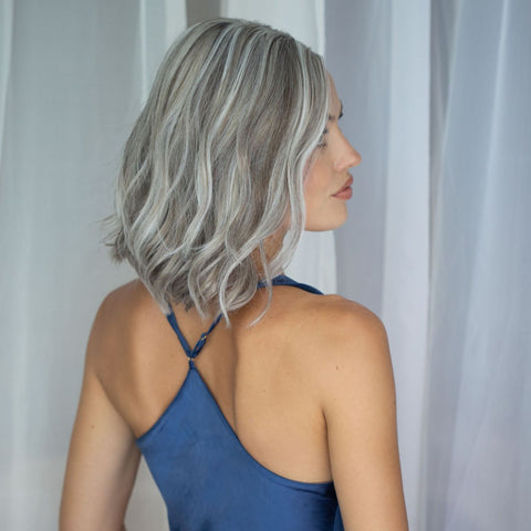 Sandy Petite Mono/Hand - Tied Lace Front Wig Petite Wig Company - Valentine Wigs