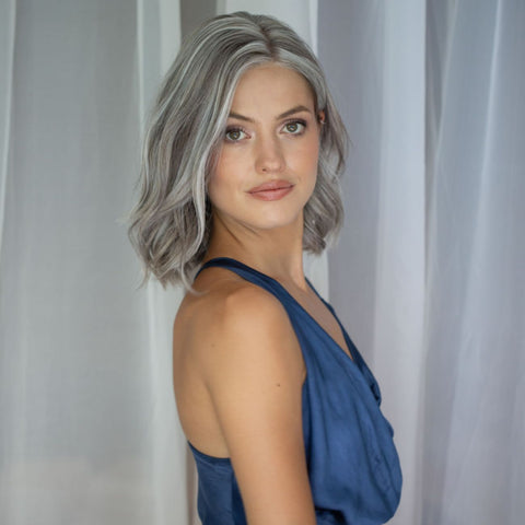 Sandy Petite Mono/Hand - Tied Lace Front Wig Petite Wig Company - Valentine Wigs