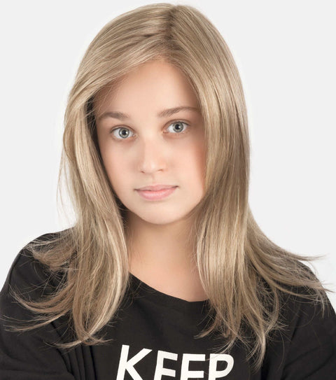 Sara Part Monofilament Lace Front Childrens Wig From The Ellen Wille Wigs For Power Kids Collection - Valentine Wigs