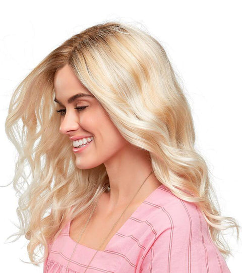 Sarah Large Mono/Hand-Tied Lace Front Wig Smartlace Jon Renau - Valentine Wigs
